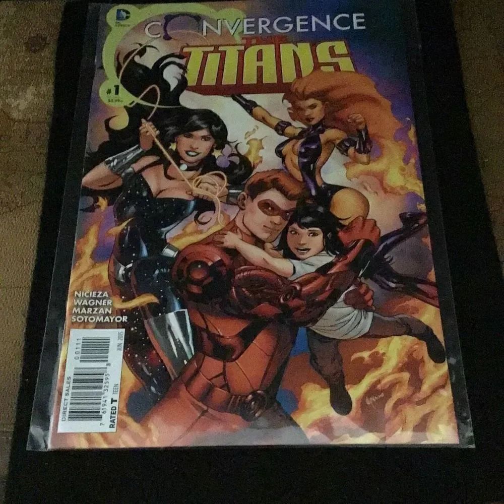 DC comics Convergence titans issues, one and two